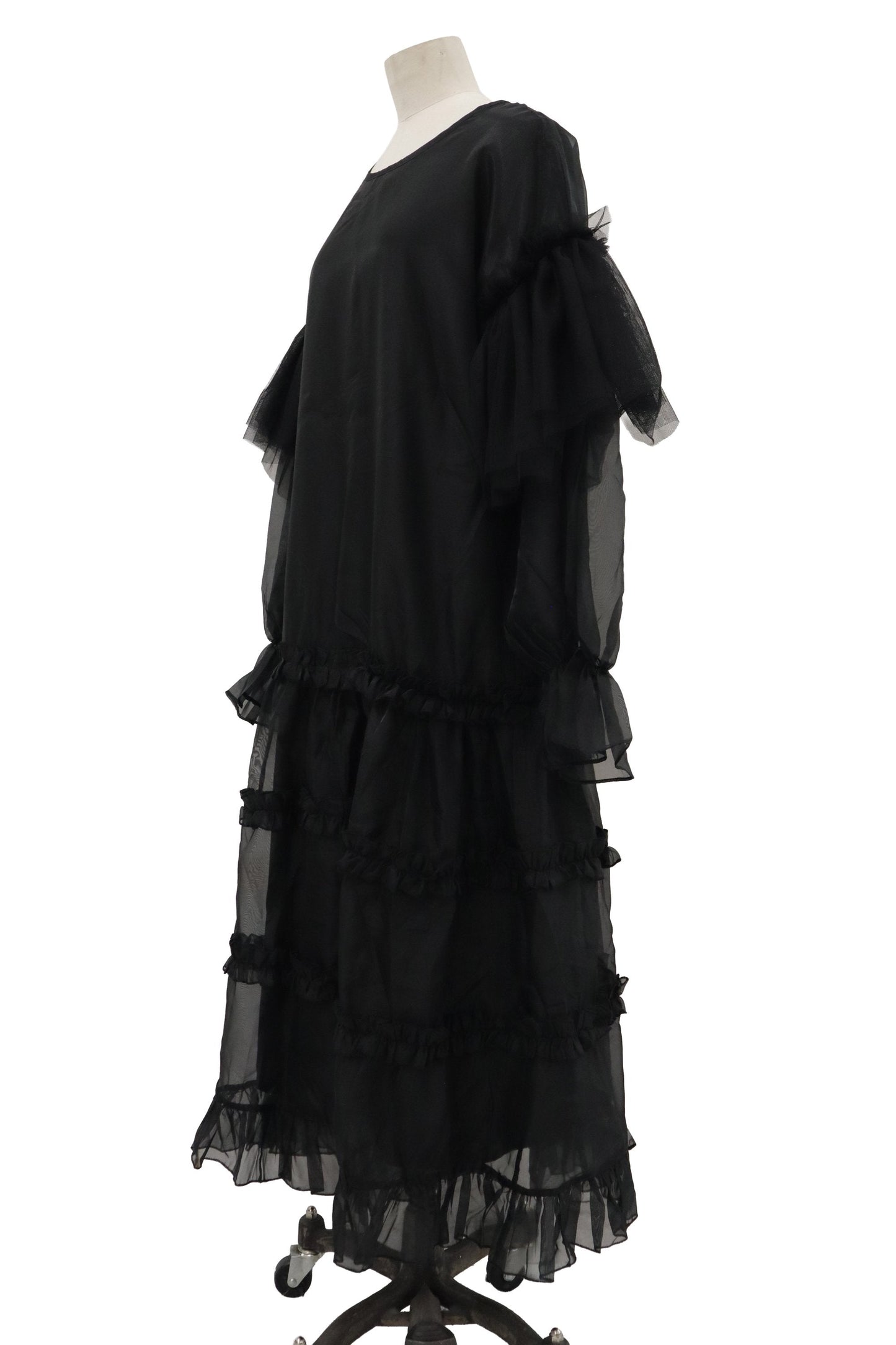 organza frill dress/RM-［2606-027］