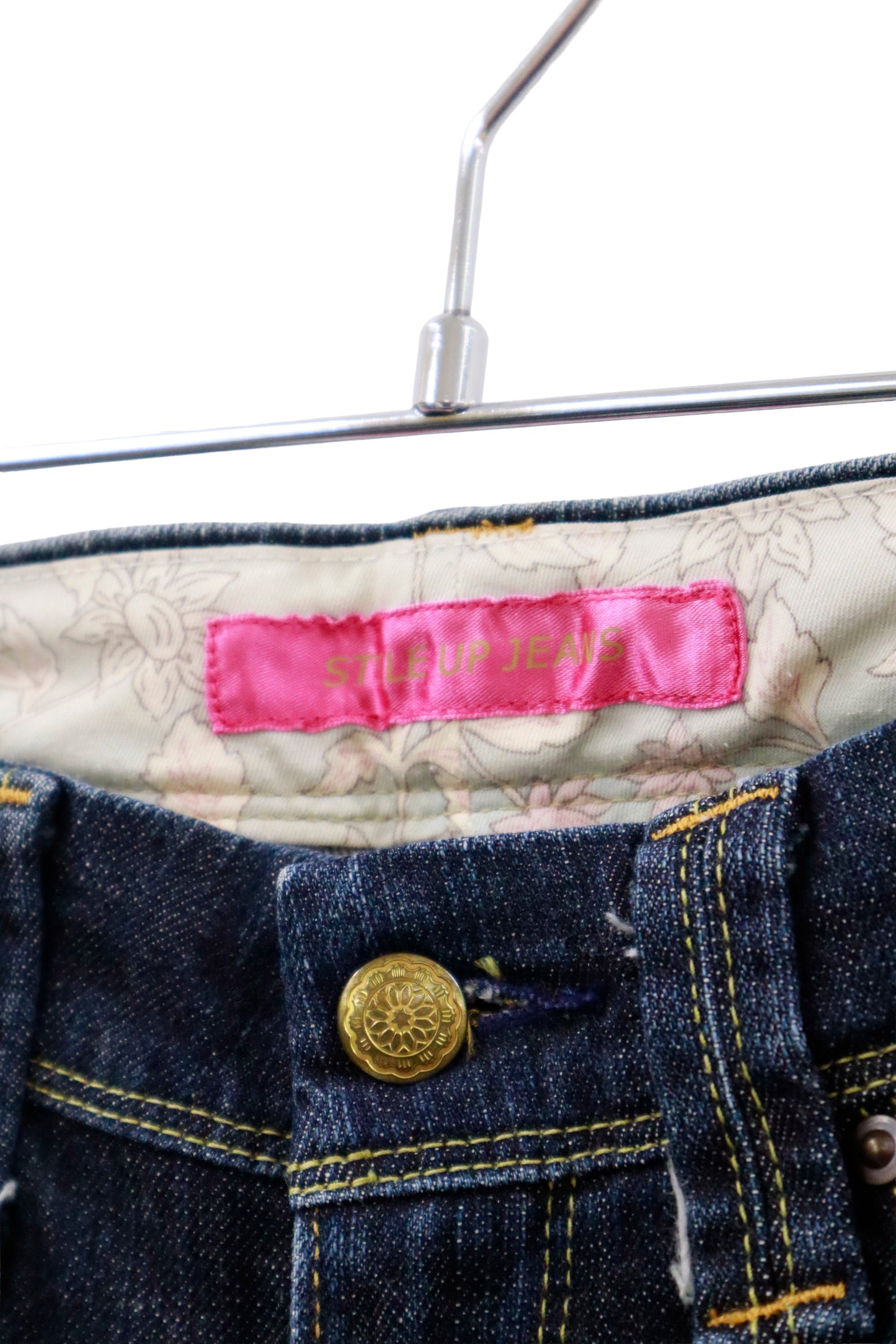 low rise denim pants/ U-［2601-020］