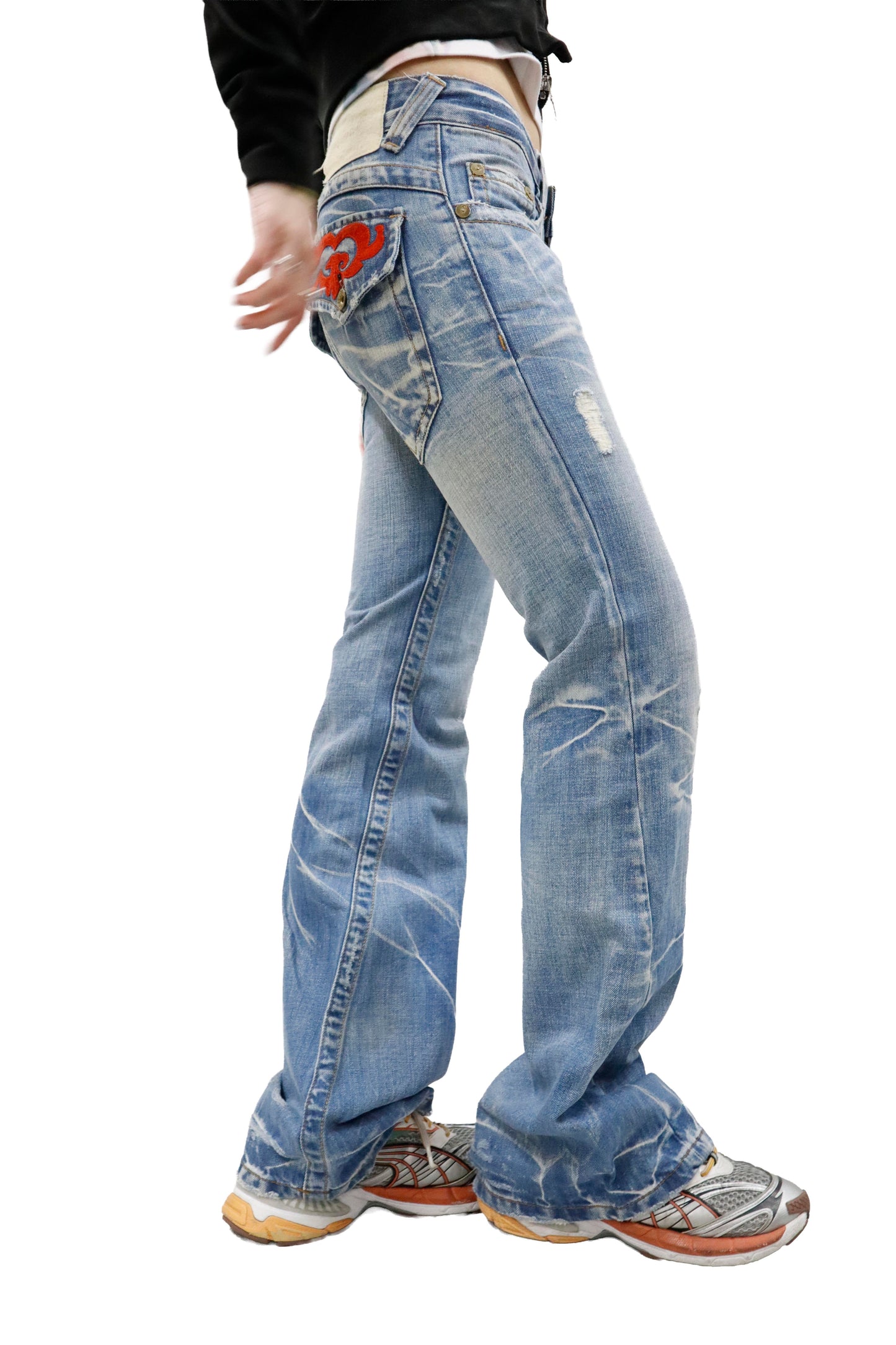 Y2K denim pants/U-［2605-003］