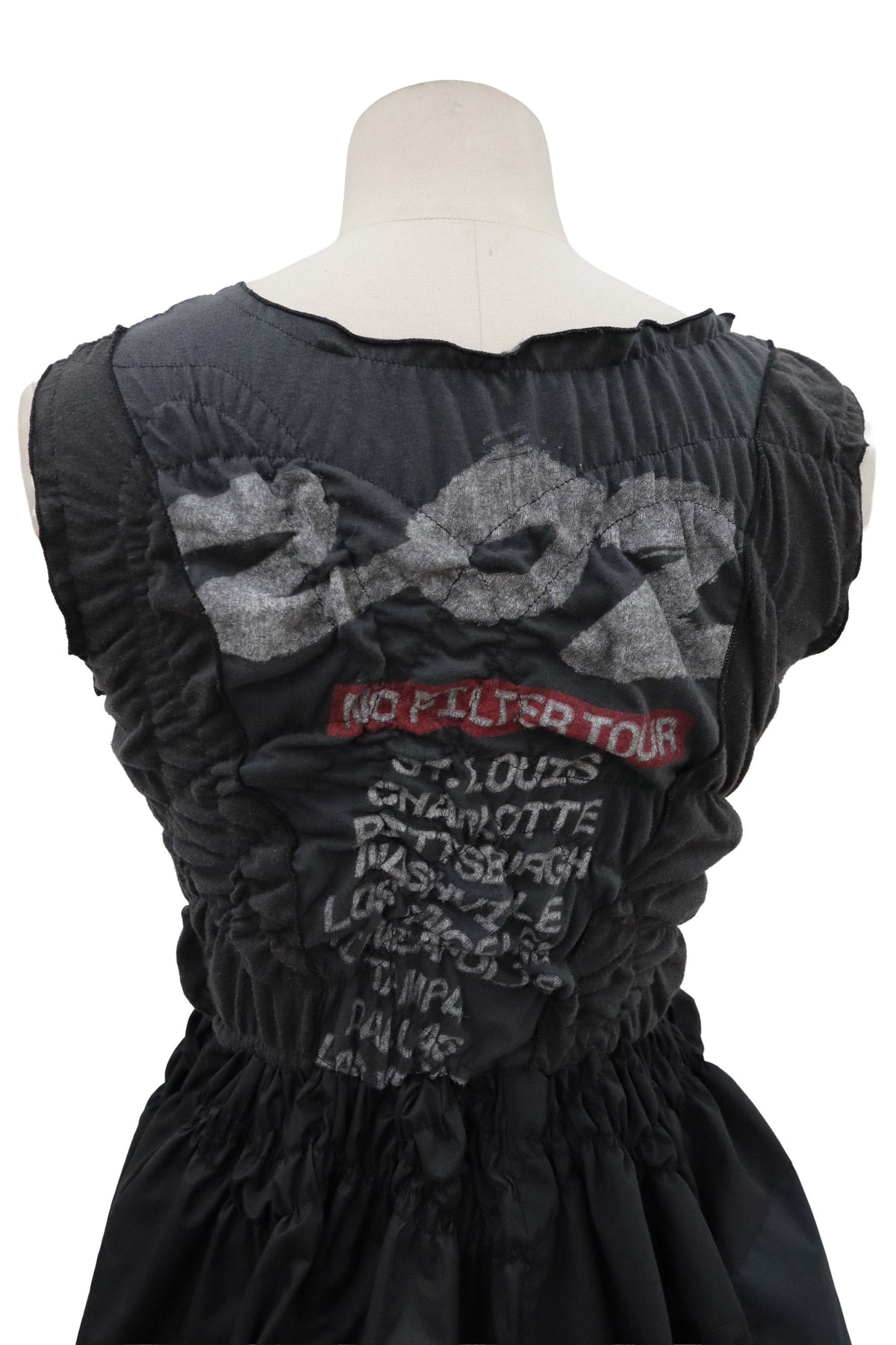 KUSHA KUSHA PLAN/cut saw dress/RM-［2608-074］