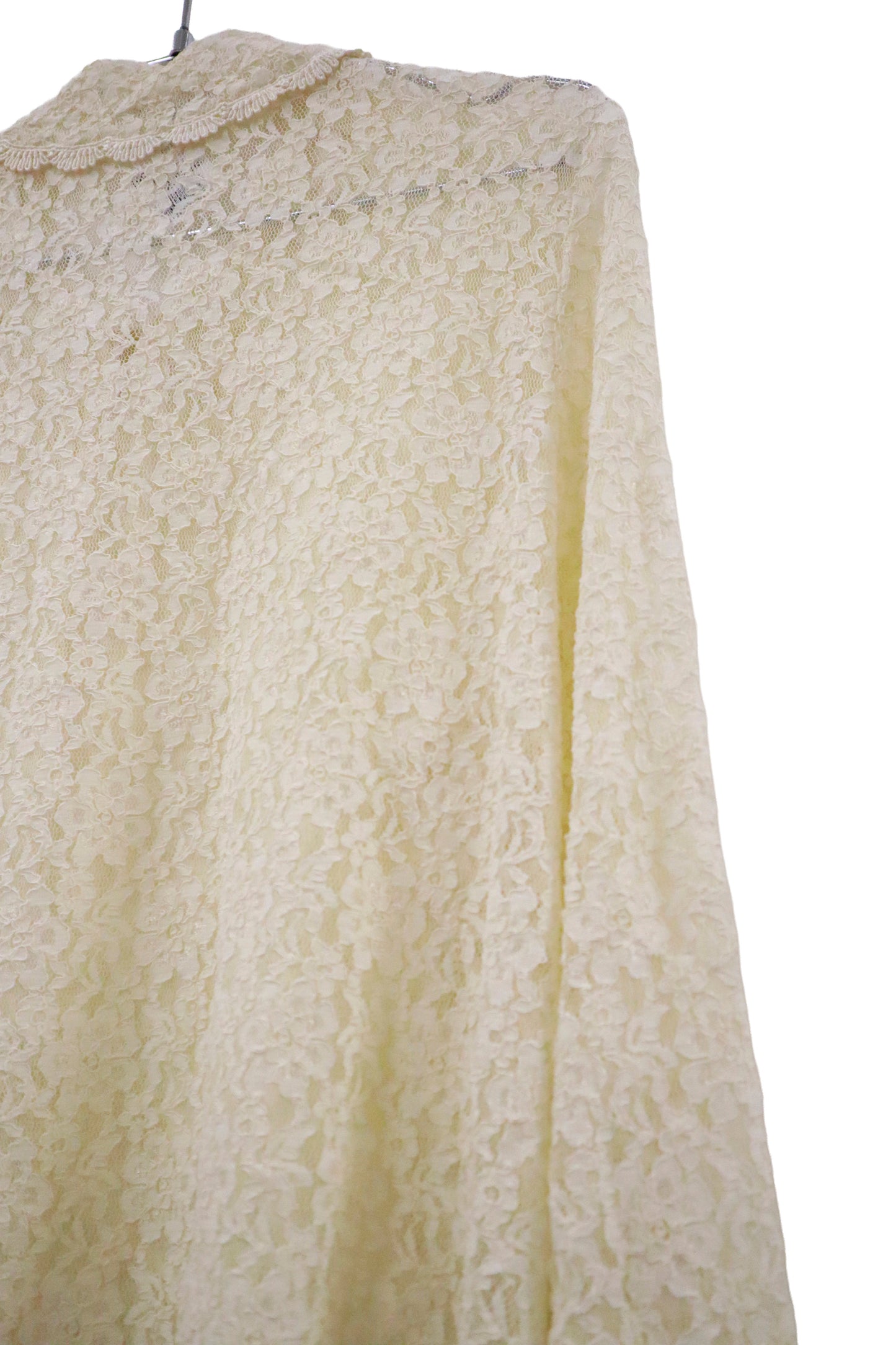 80's lace cardigan /U-［2601B-007］
