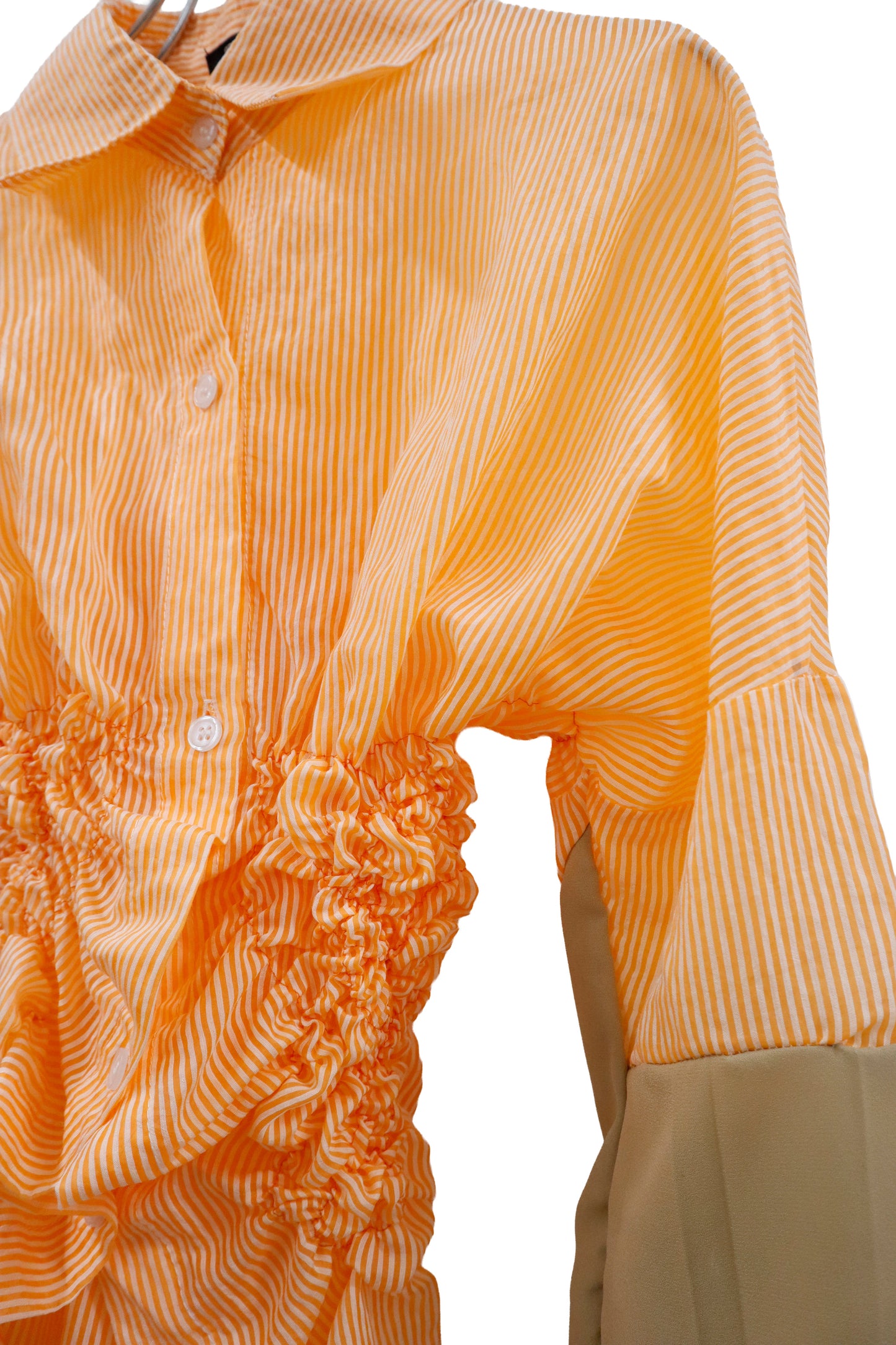 KUSHA KUSHA PLAN/see-through-blouse /RM-［2601-059］