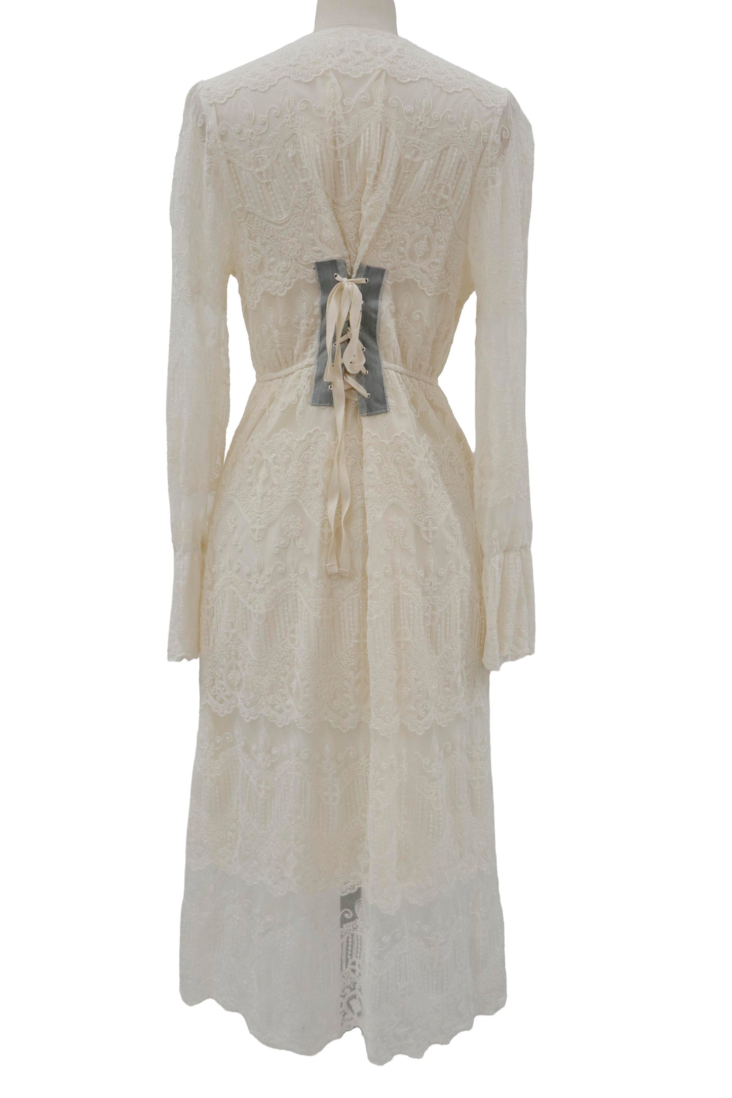 lace up dress/RM-［2605-052］