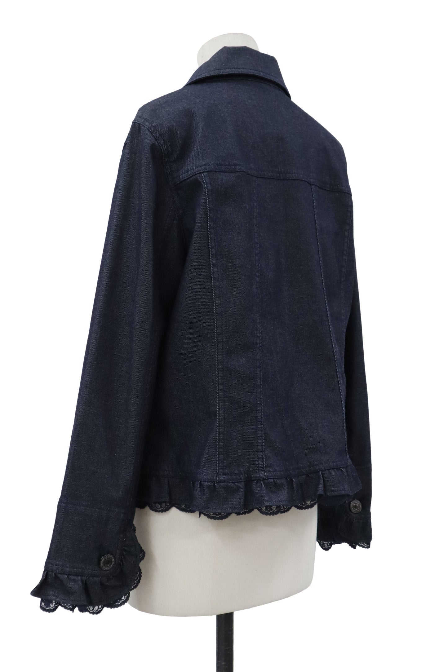 frill denim jacket /U-［2606-010］